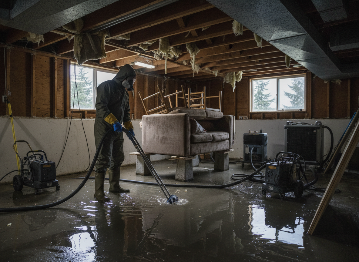 Water Damage Restoration in Des Moines