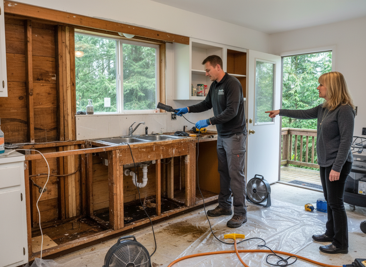Water Damage Restoration Seahurst in Burien, WA 98166