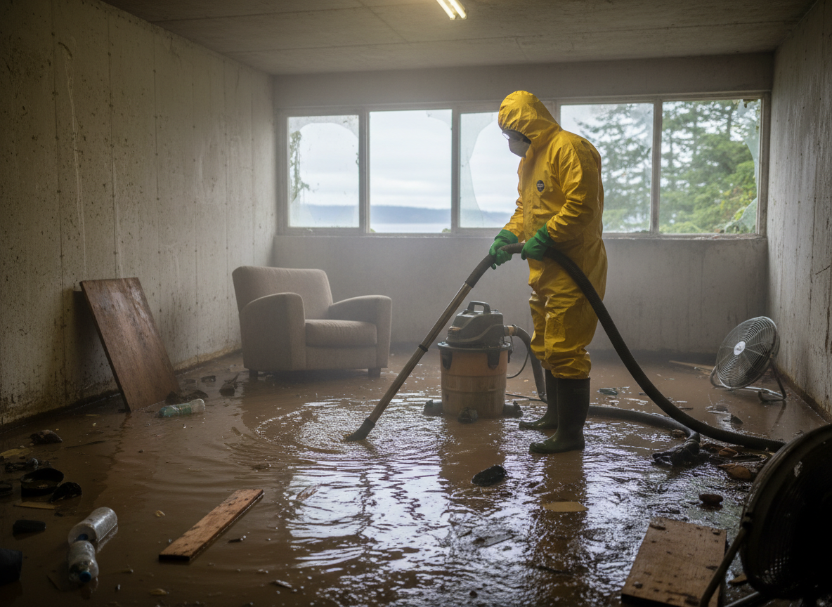 Sewage Cleanup in Seahurst, WA