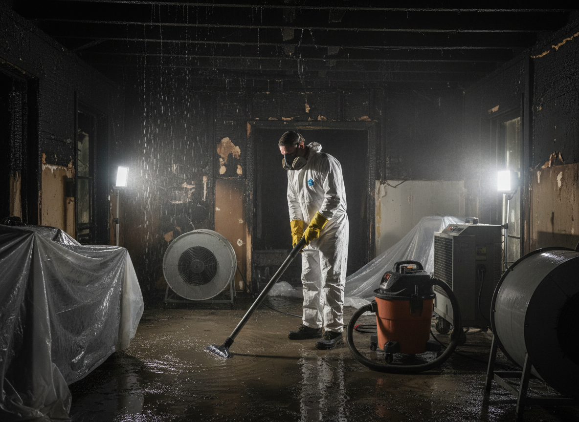 Water Damage Remediation After Fire in Seahurst, WA